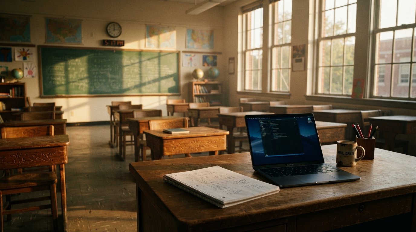 El autómata en la sala de profesores: cuando la máquina enseña a enseñar